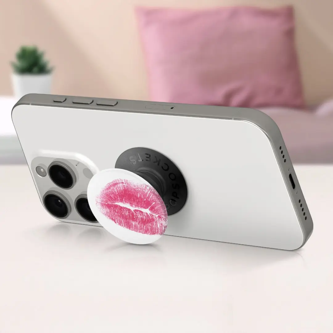 PopSockets Muah POPS806575 Popgrip - Zwart - afbeelding 3 van 6