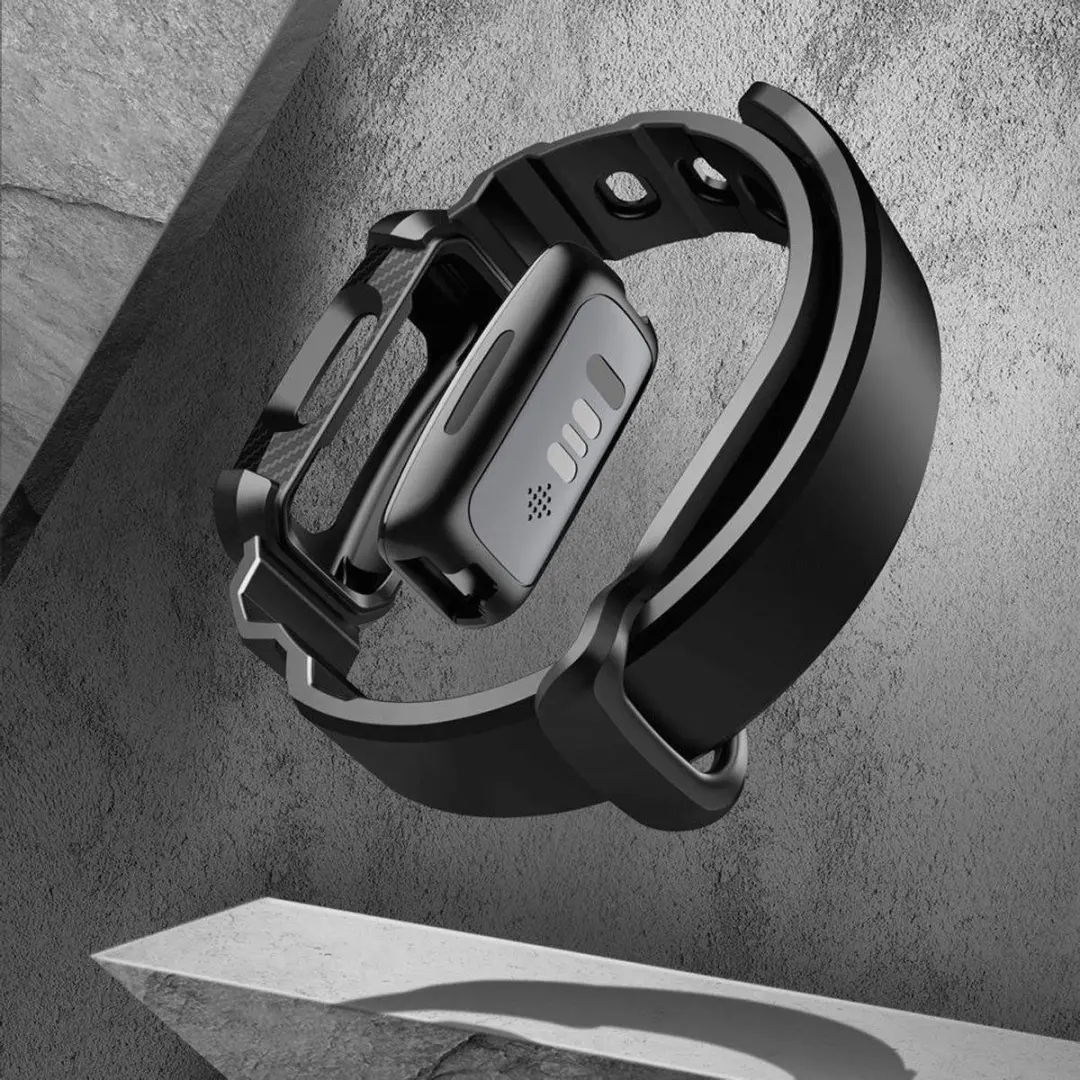 Supcase UB Pro Fitbit Inspire 2 Hoesje - Zwart