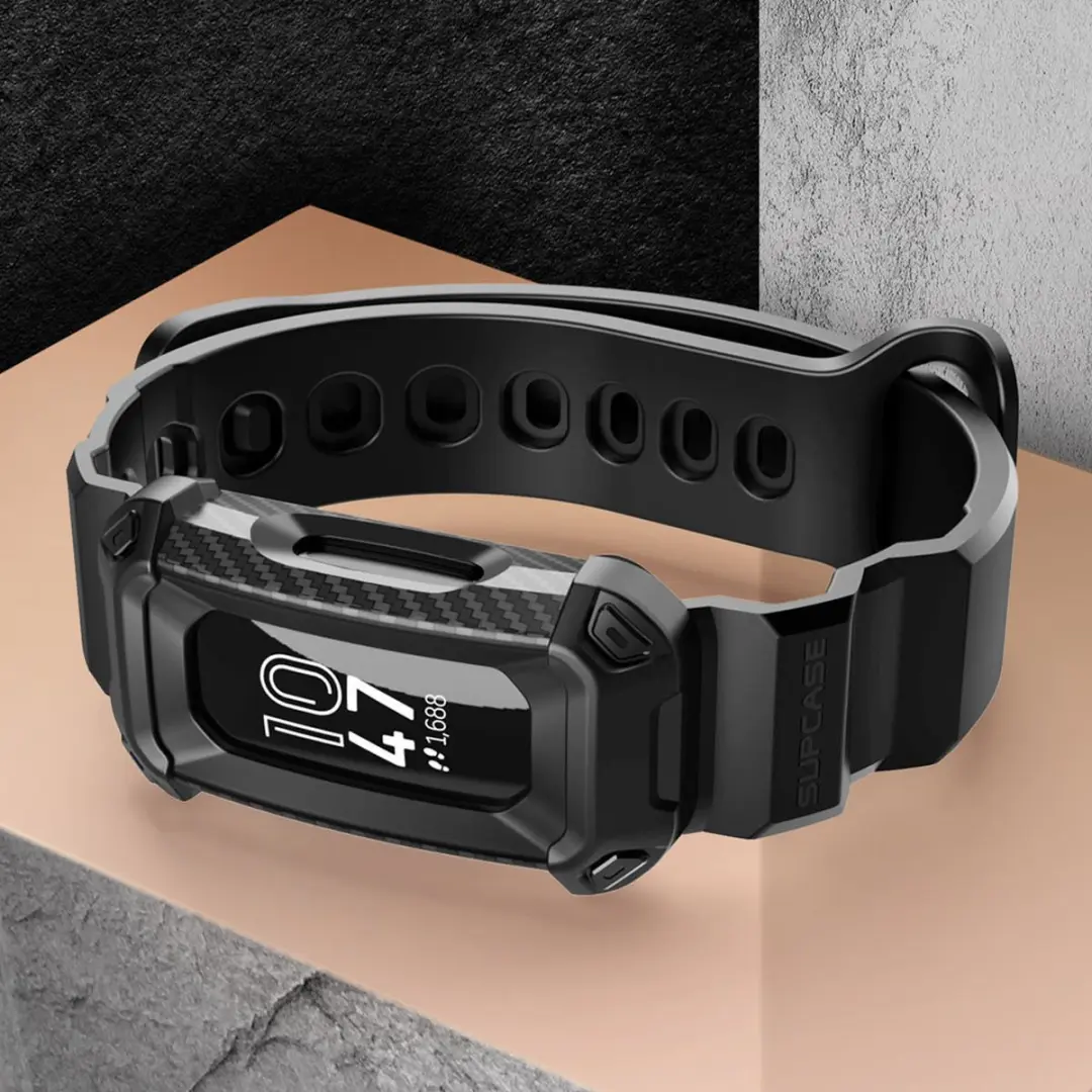 Supcase UB Pro Fitbit Inspire 2 Hoesje - Zwart