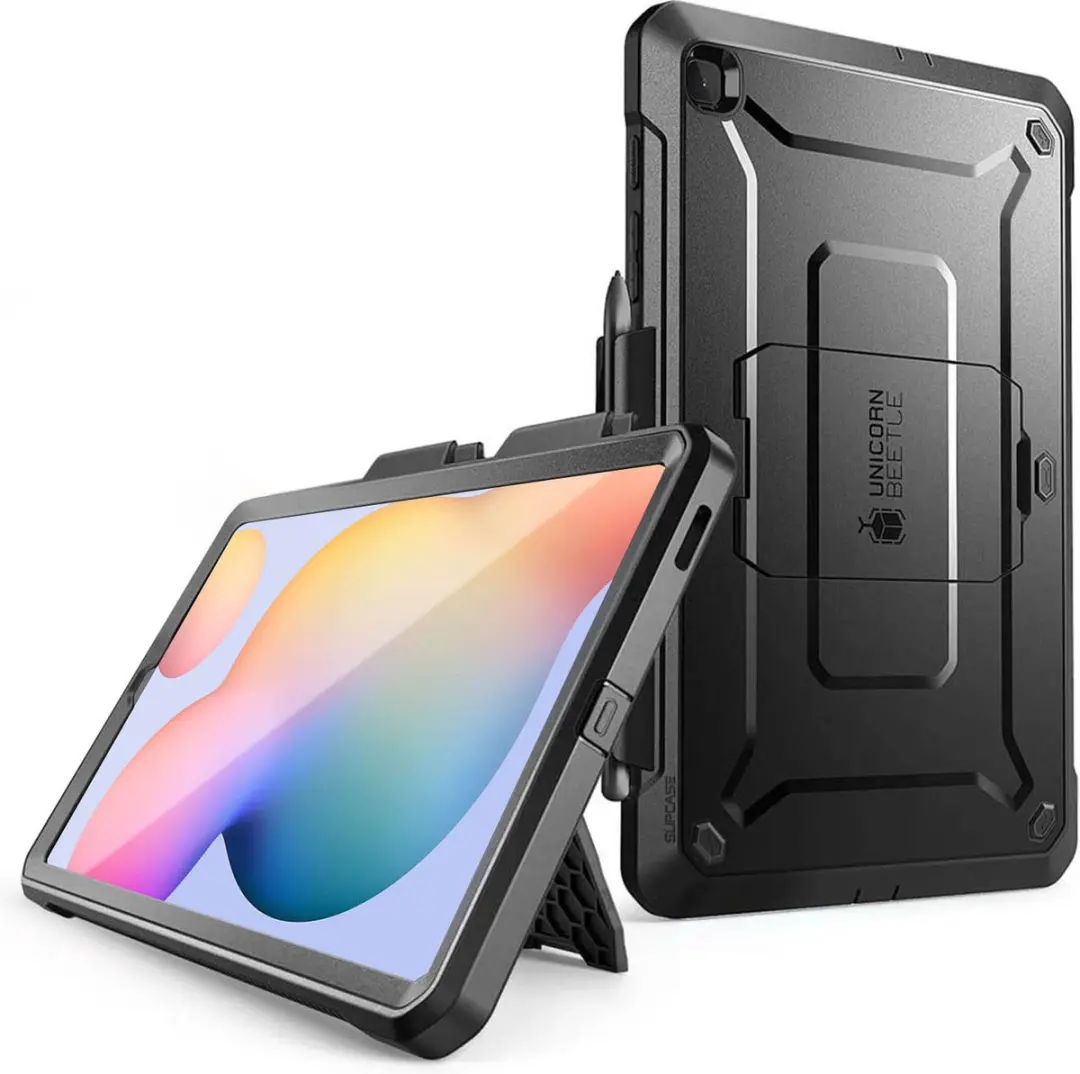 Supcase Unicorn Beetle Pro 843439132337 Hoes - Samsung Galaxy Tab S6 Lite - Zwart