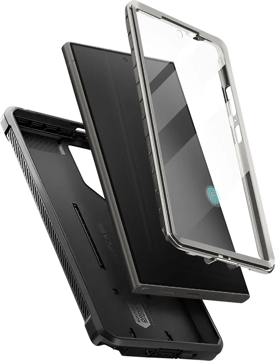 Supcase i-Blason Unicorn Beetle Pro Case Samsung Galaxy S24 Ultra - Lichtgrijs