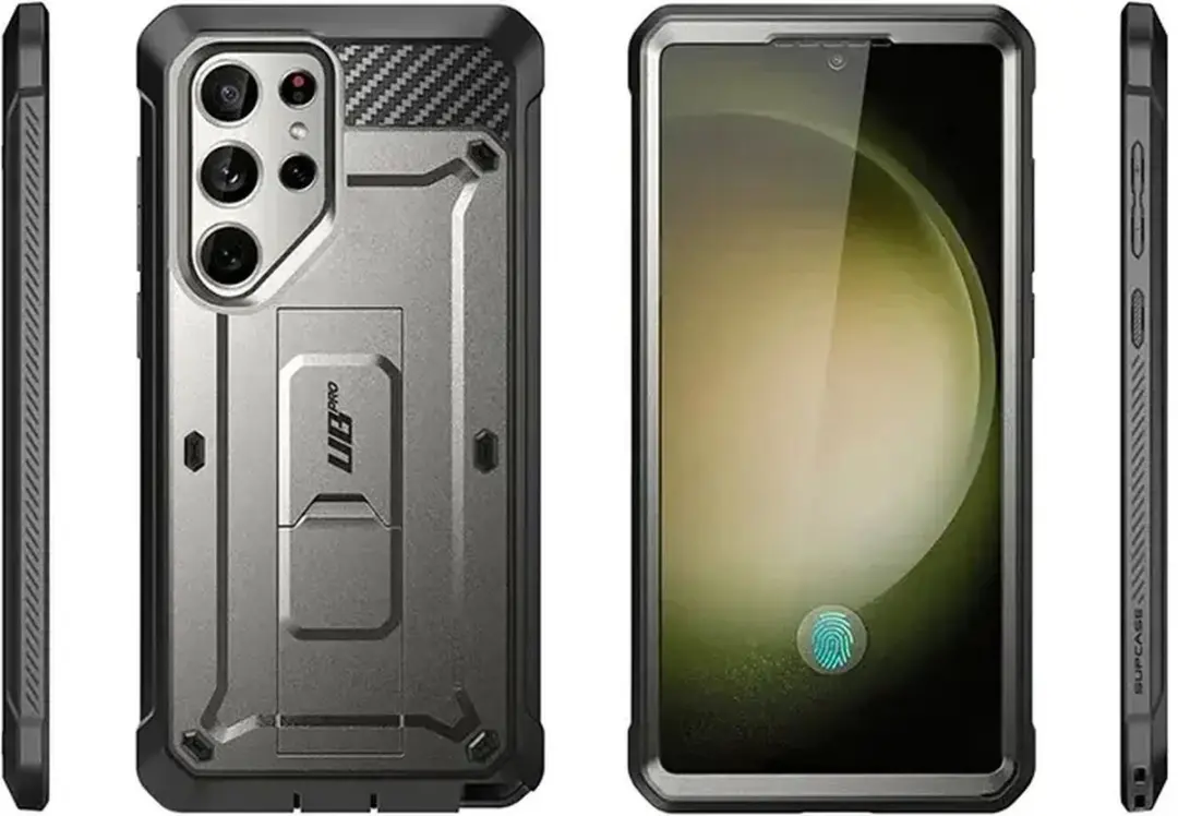 Supcase i-Blason Unicorn Beetle Pro Case Samsung Galaxy S24 Ultra - Lichtgrijs