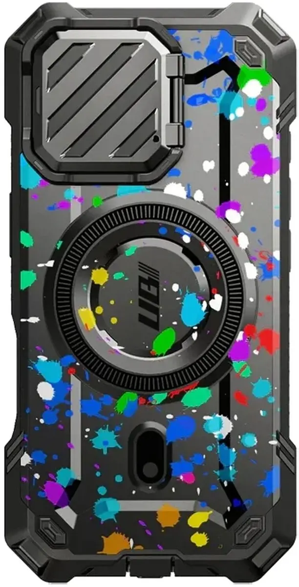 Supcase UB Pro MagXT Hoesje iPhone 16 Pro Max - Camera Protector - MagSafe - Zwart - afbeelding 5 van 6