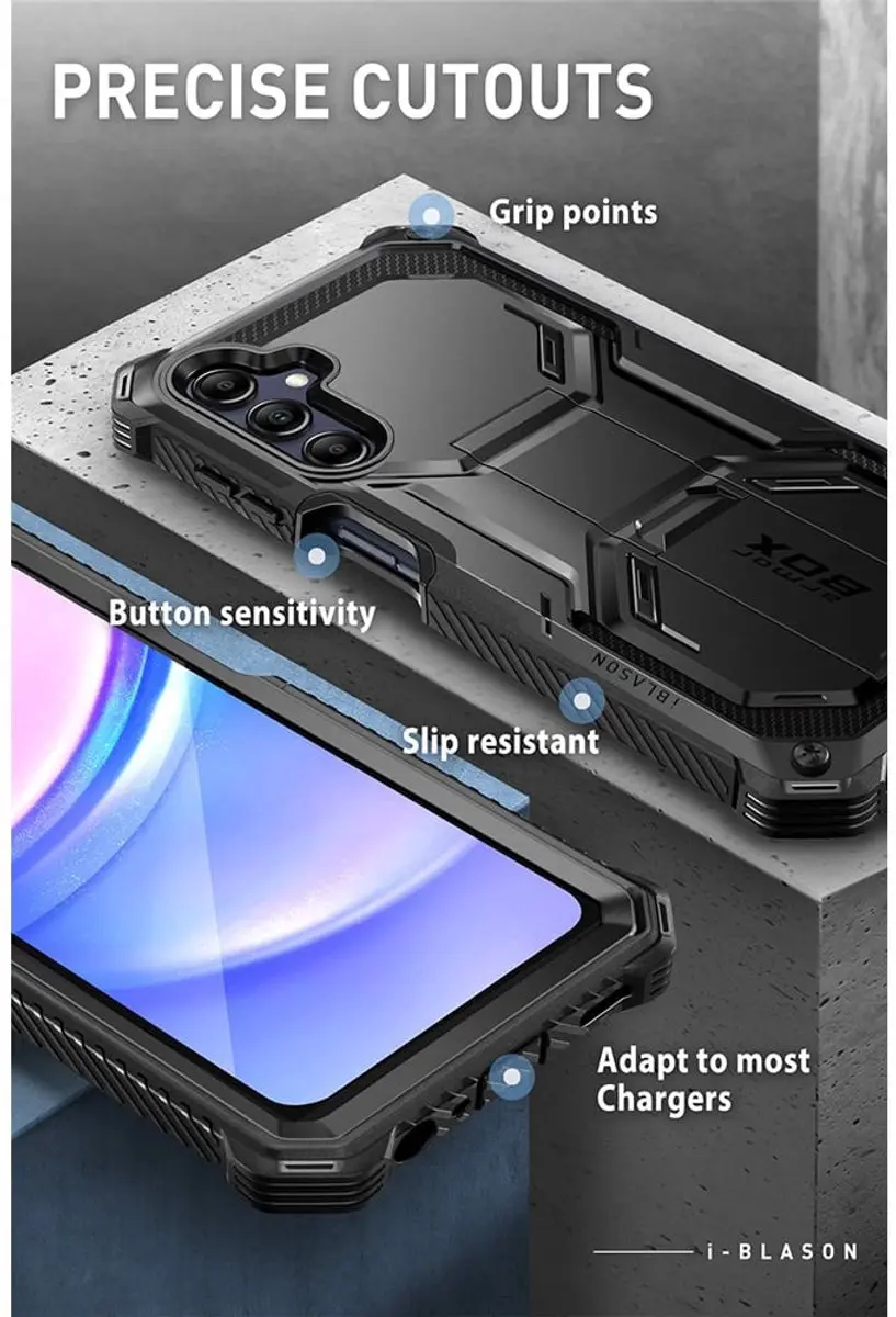 Supcase Armorbox Hoesje Samsung Galaxy A16 - Zwart - 13054
