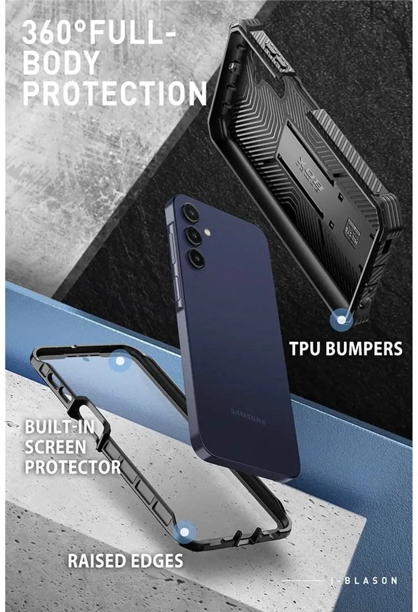 Supcase Armorbox Hoesje Samsung Galaxy A16 - Zwart - 13054
