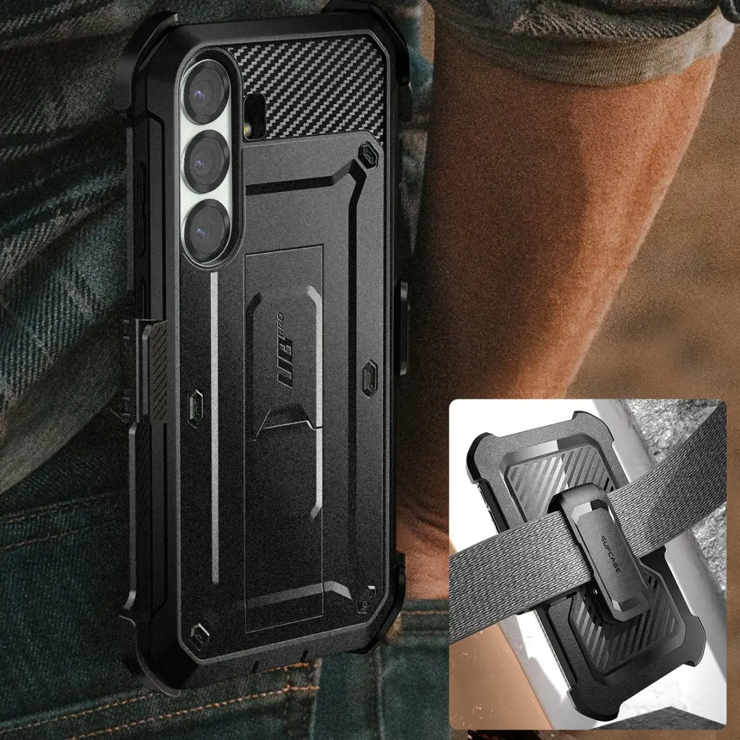 Supcase UB Pro Hoesje 13186 - Samsung Galaxy S25 - Zwart