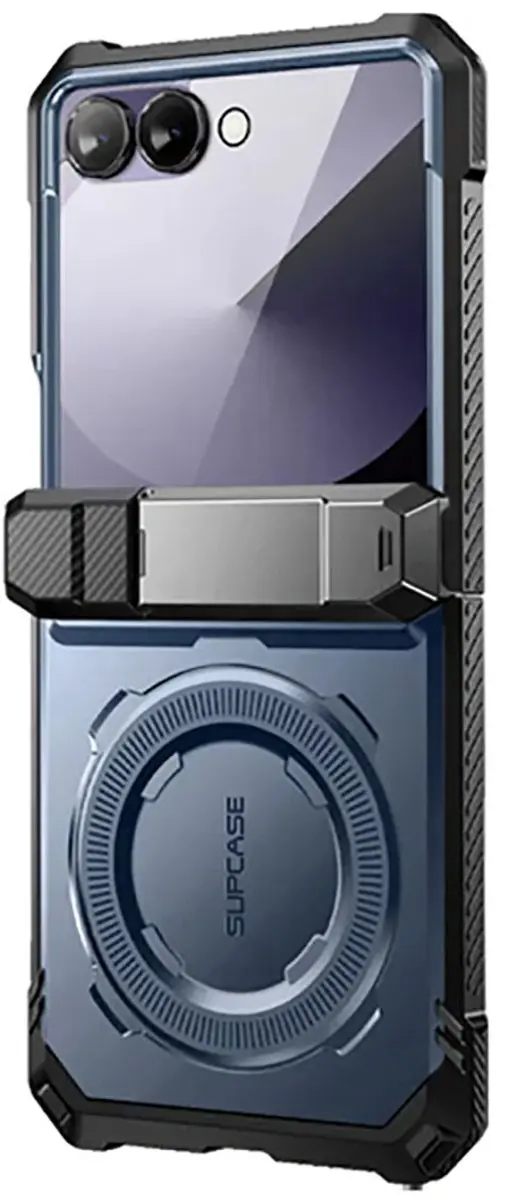 Supcase UB Grip Hoesje Samsung Galaxy Z Flip 7 - Blauw