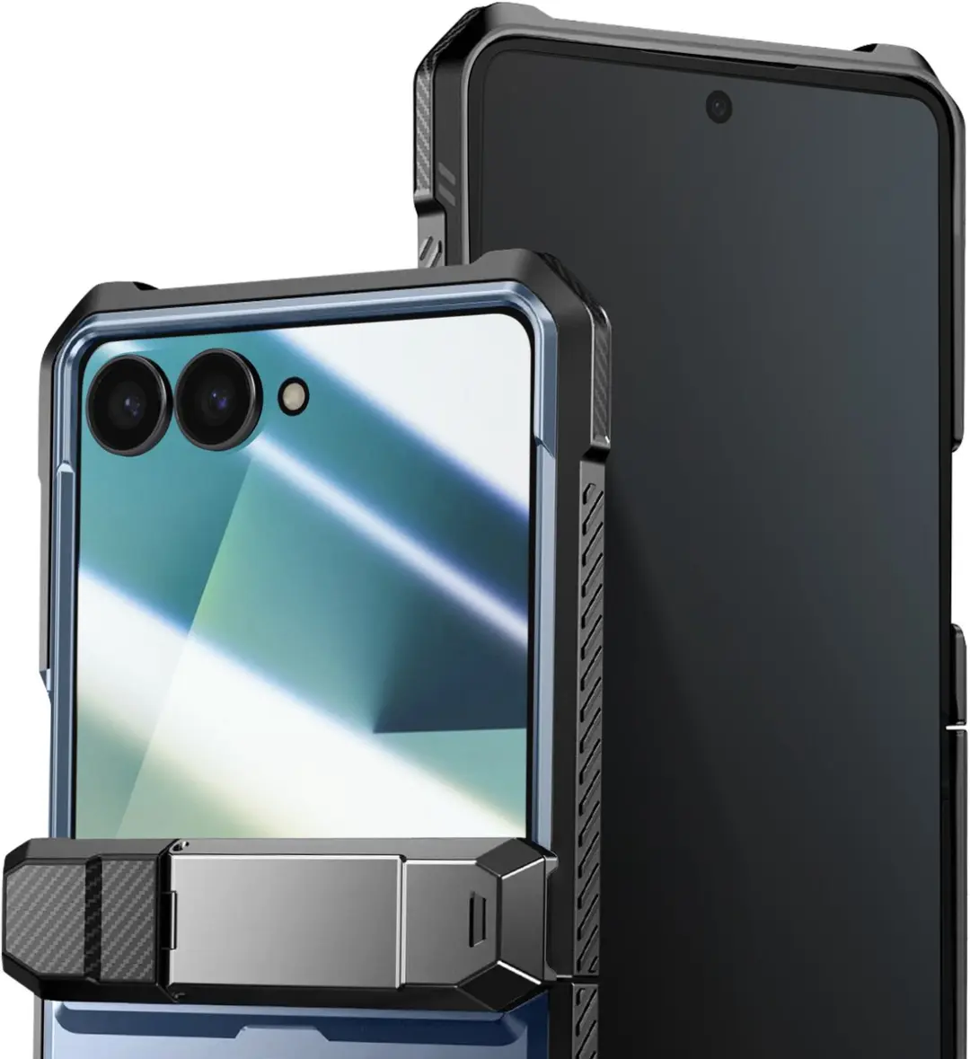 Supcase UB Grip Hoesje Samsung Galaxy Z Flip 7 - Blauw