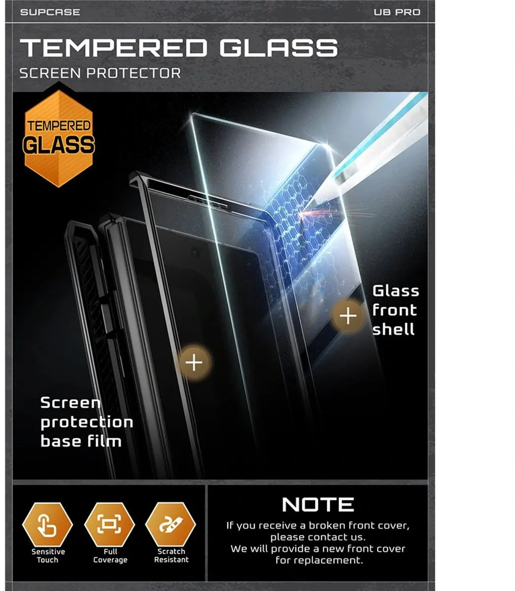Supcase UB Pro Case Samsung Galaxy Z Fold 7 - Zwart - 13541