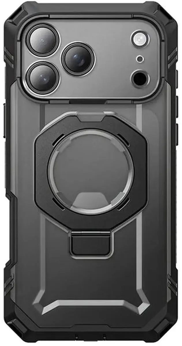 Supcase UB Grip Pro iPhone 17 Pro Hoesje - Zwart Transparant - 13932 - afbeelding 6 van 6