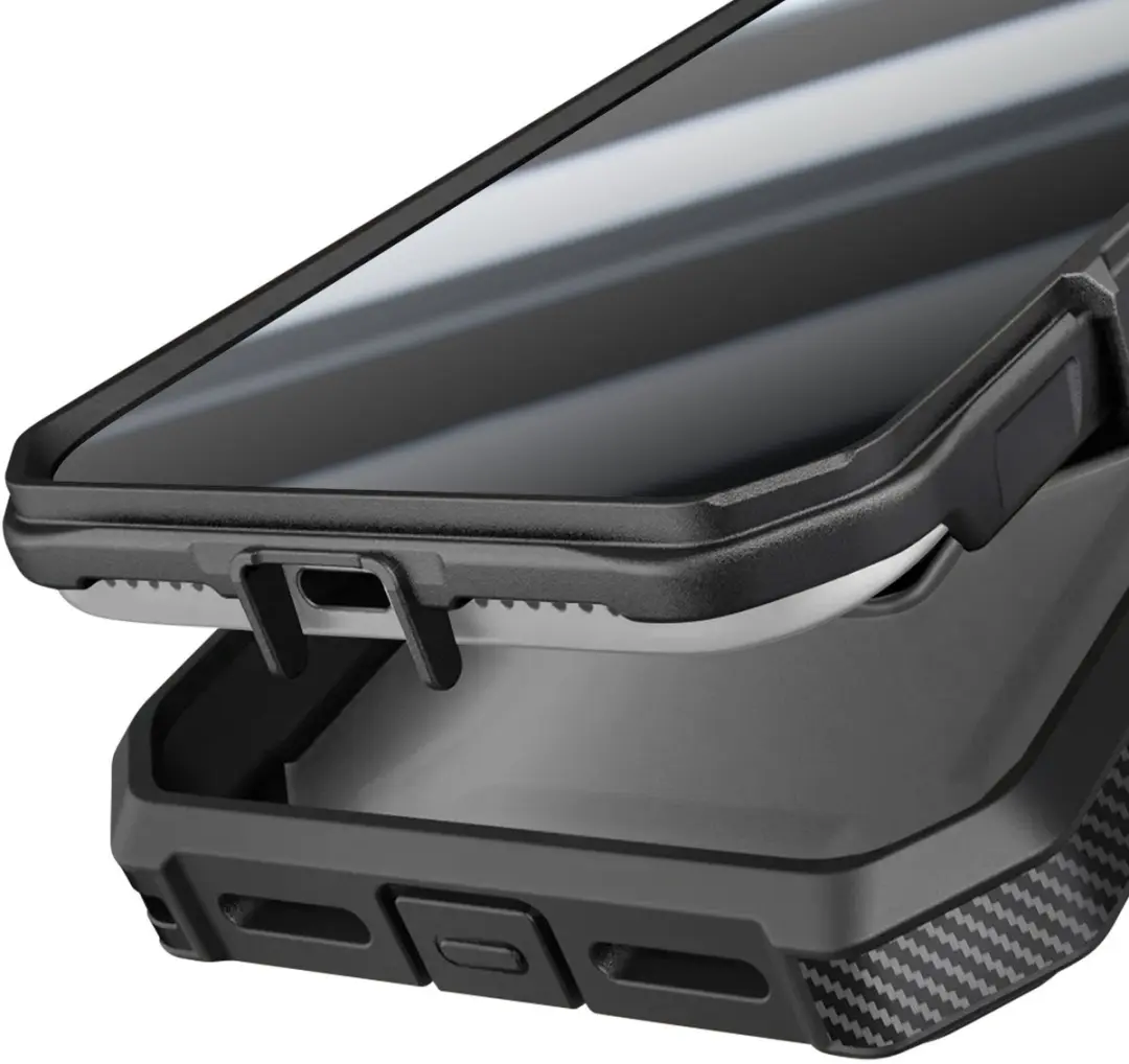 Supcase UB Grip Pro iPhone 17 Pro Hoesje - Zwart Transparant - 13932