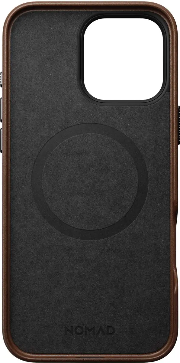 NOMAD Traditional Leather Case iPhone 16 Pro Max NM01389385 - Bruin - afbeelding 6 van 6