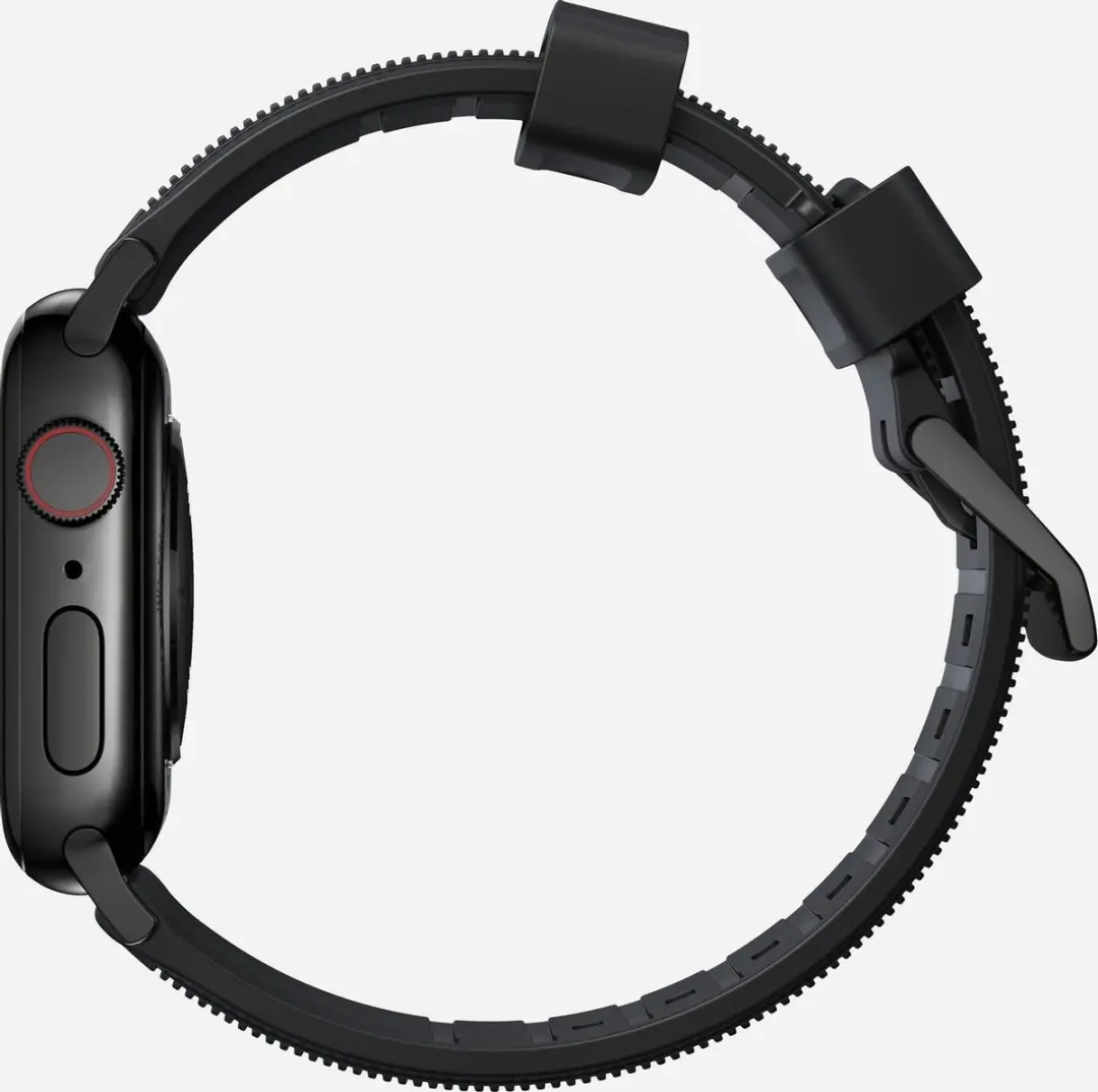 NOMAD Rugged Band Apple Watch 45/49mm - Zwart