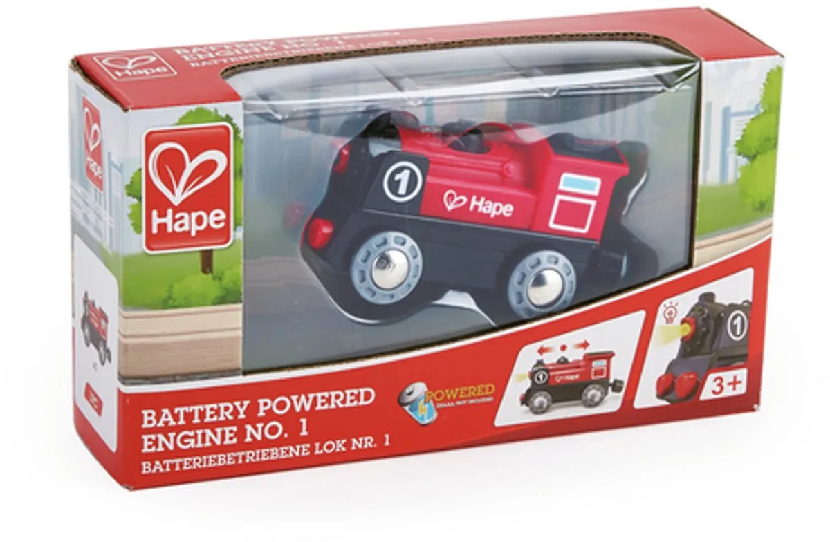 Hape Locomotief Nr. 1 AAA Batterij - 2 Stuks - Veelkleurig - afbeelding 6 van 6