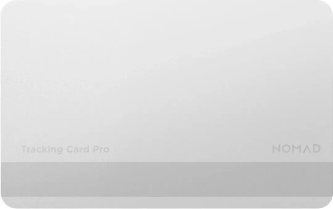 NOMAD Find My Tracking Card Pro - Wit