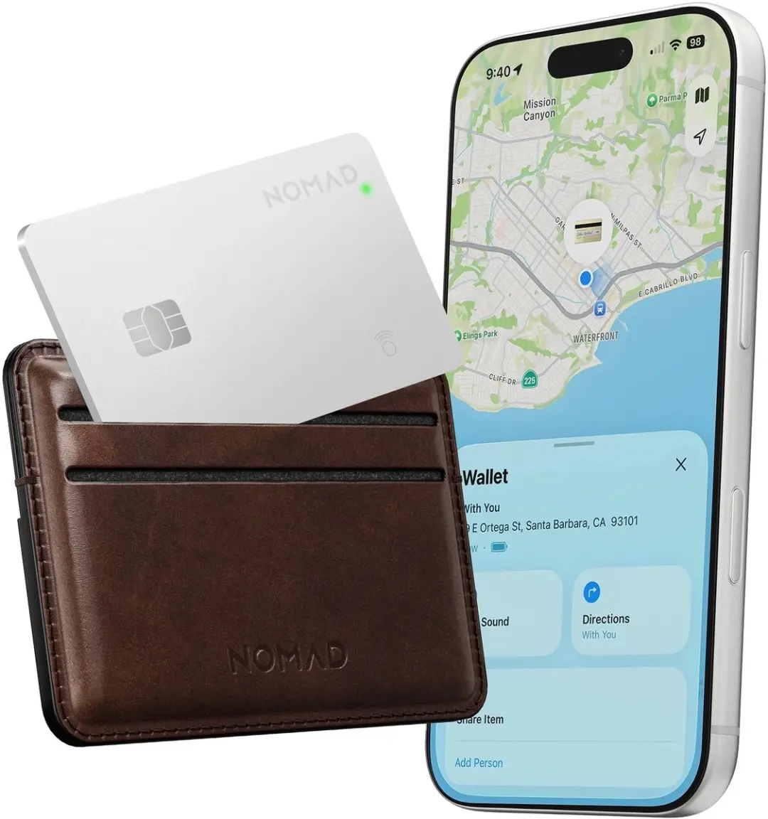 NOMAD Find My Tracking Card Pro