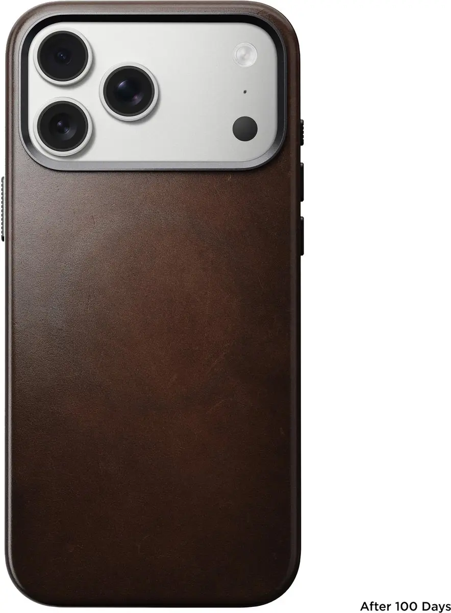 NOMAD Traditional Horween Hoesje iPhone 17 Pro Max NM011918858 - Bruin