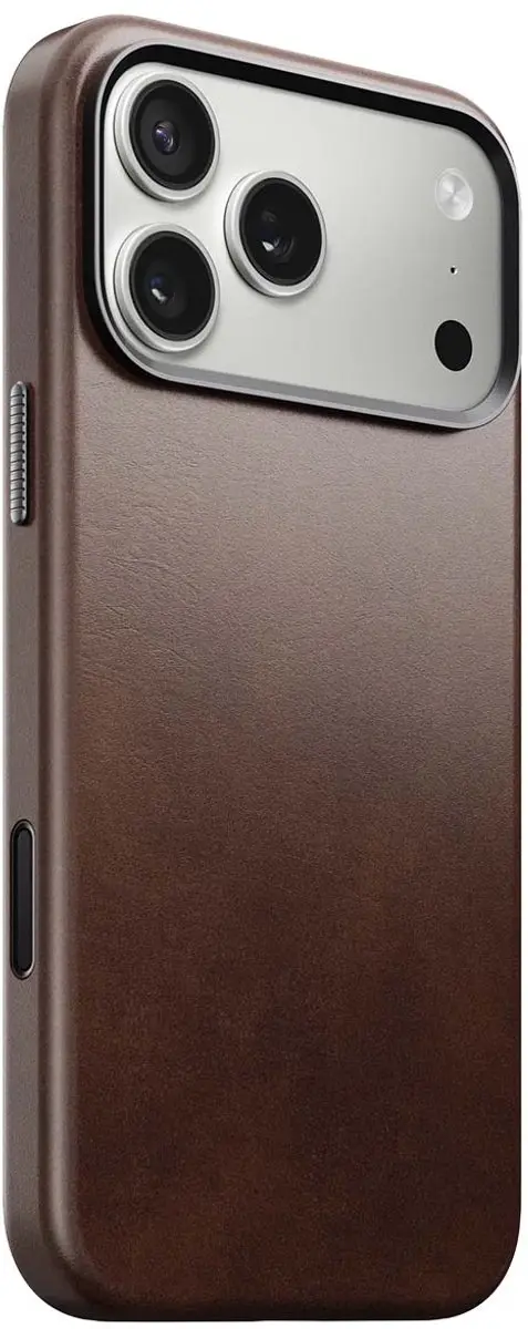NOMAD Traditional Horween Hoesje iPhone 17 Pro Max NM011918858 - Bruin
