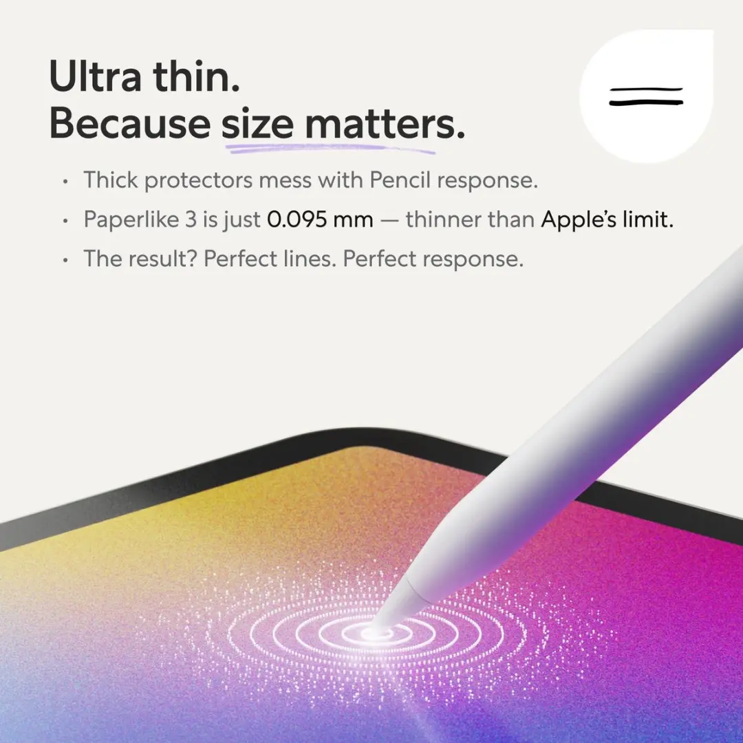 Paperlike 3 PL3-10-24 Screenprotector - iPad Air 11" (M4/M3/M2) - Transparant - 2 Stuks