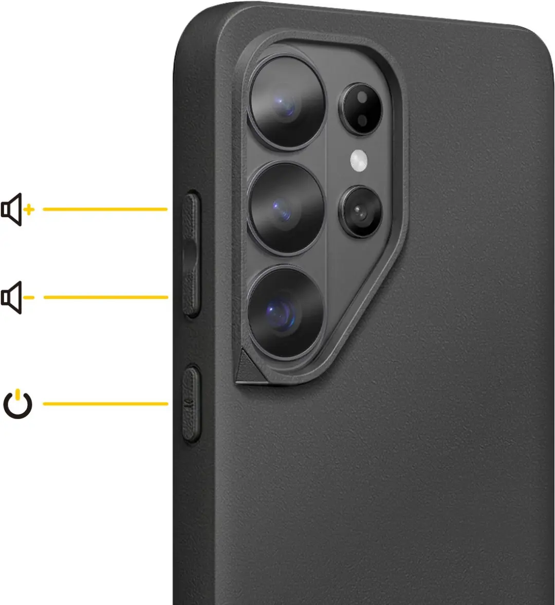 Rhinoshield SolidX MagSafe Hoesje S26 Ultra - Zwart