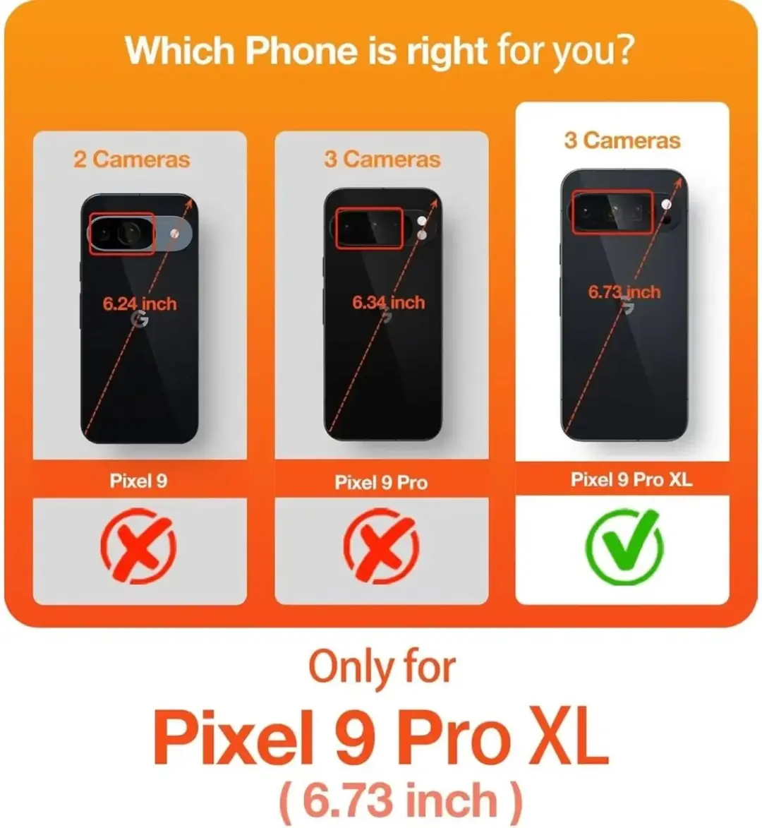 Torras UPro Ostand Spin Hoesje Zwart - Google Pixel 9 Pro XL
