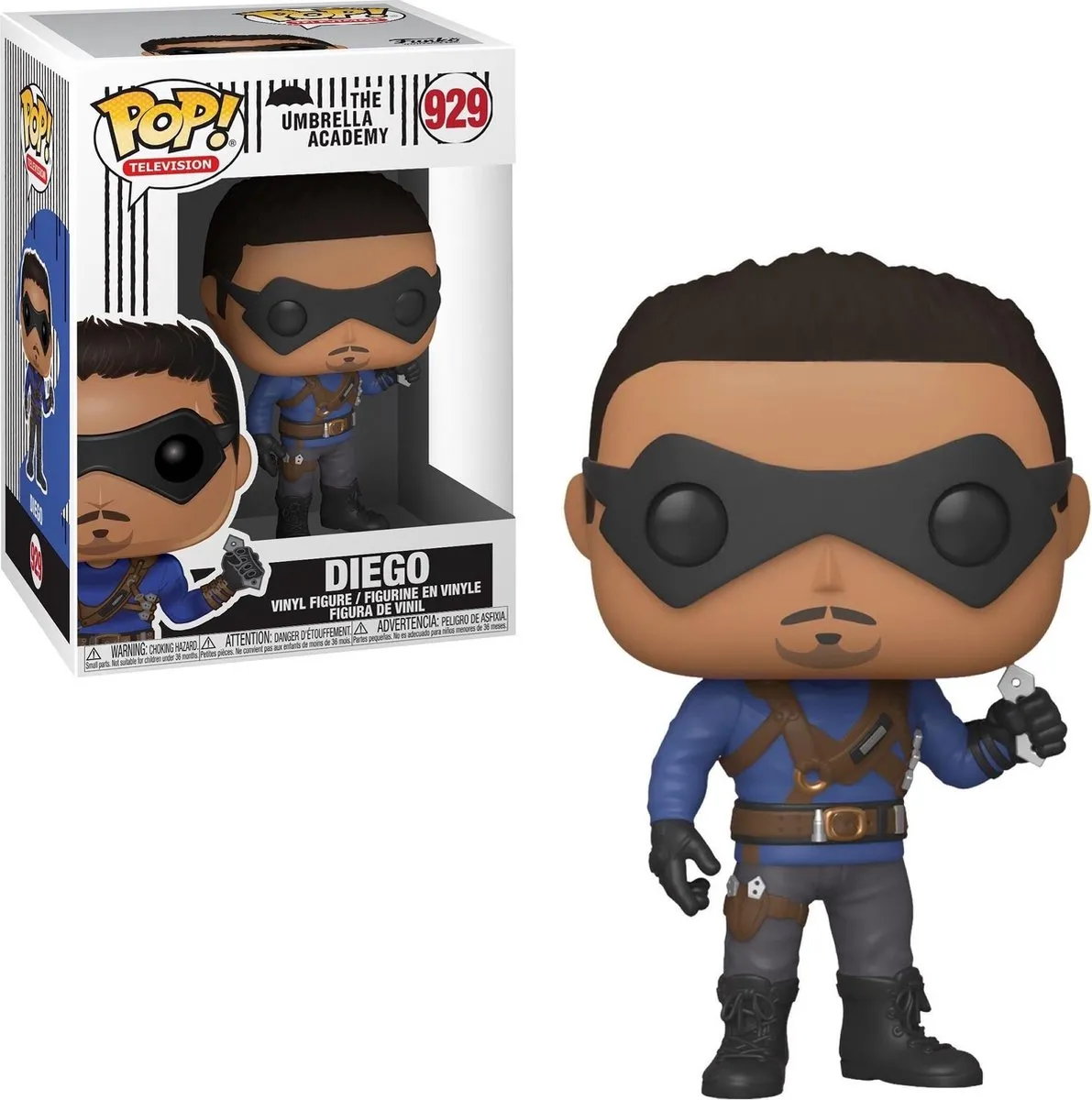 Funko Pop! Diego Hargreeves The Umbrella Academy 44511 - 9cm - afbeelding 3 van 6