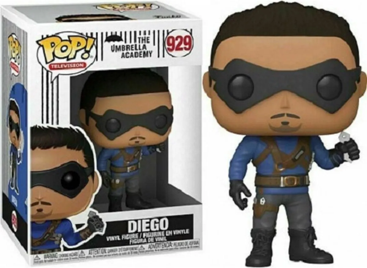 Funko Pop! Diego Hargreeves The Umbrella Academy 44511 - 9cm - afbeelding 5 van 6
