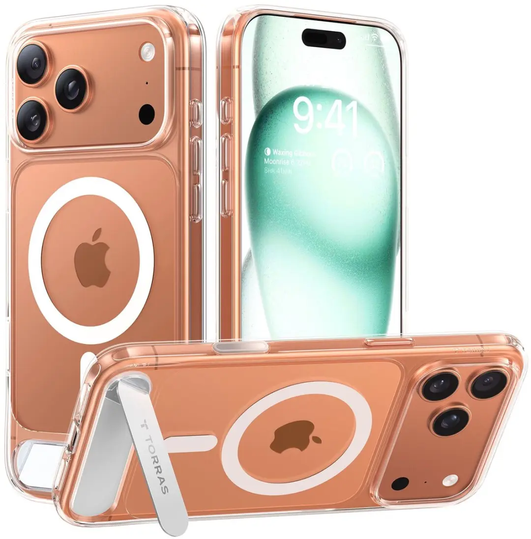 Torras UPro Pstand Hoesje iPhone 17 Pro