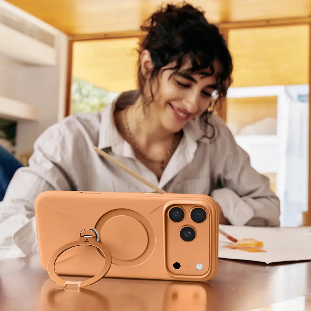 Torras QPRO Silicone Series iPhone 17 Pro Hoes - Matcha Groen
