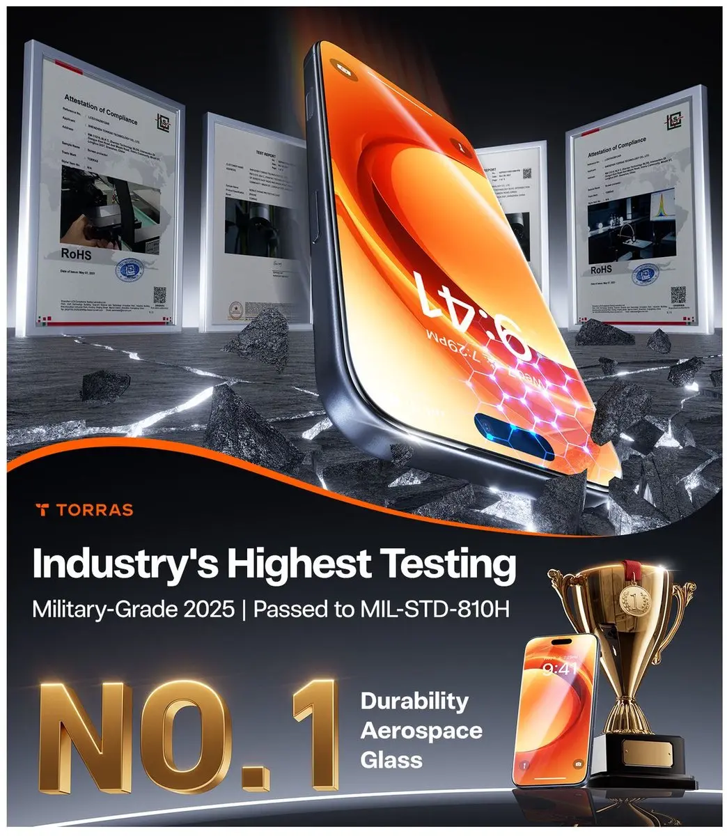 Torras Install Master 9H Glas iPhone 17 Pro - Screen Protector