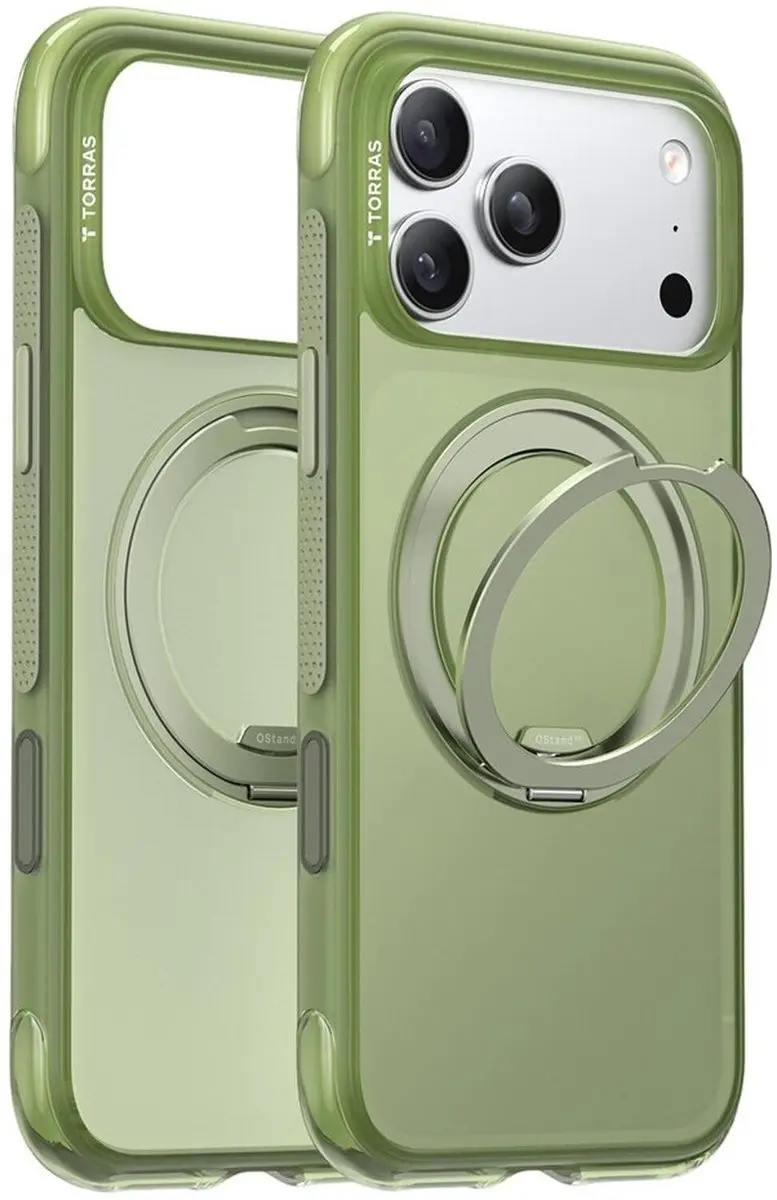 Torras Ostand O3 Air Spin Hoesje iPhone 17 Pro Max