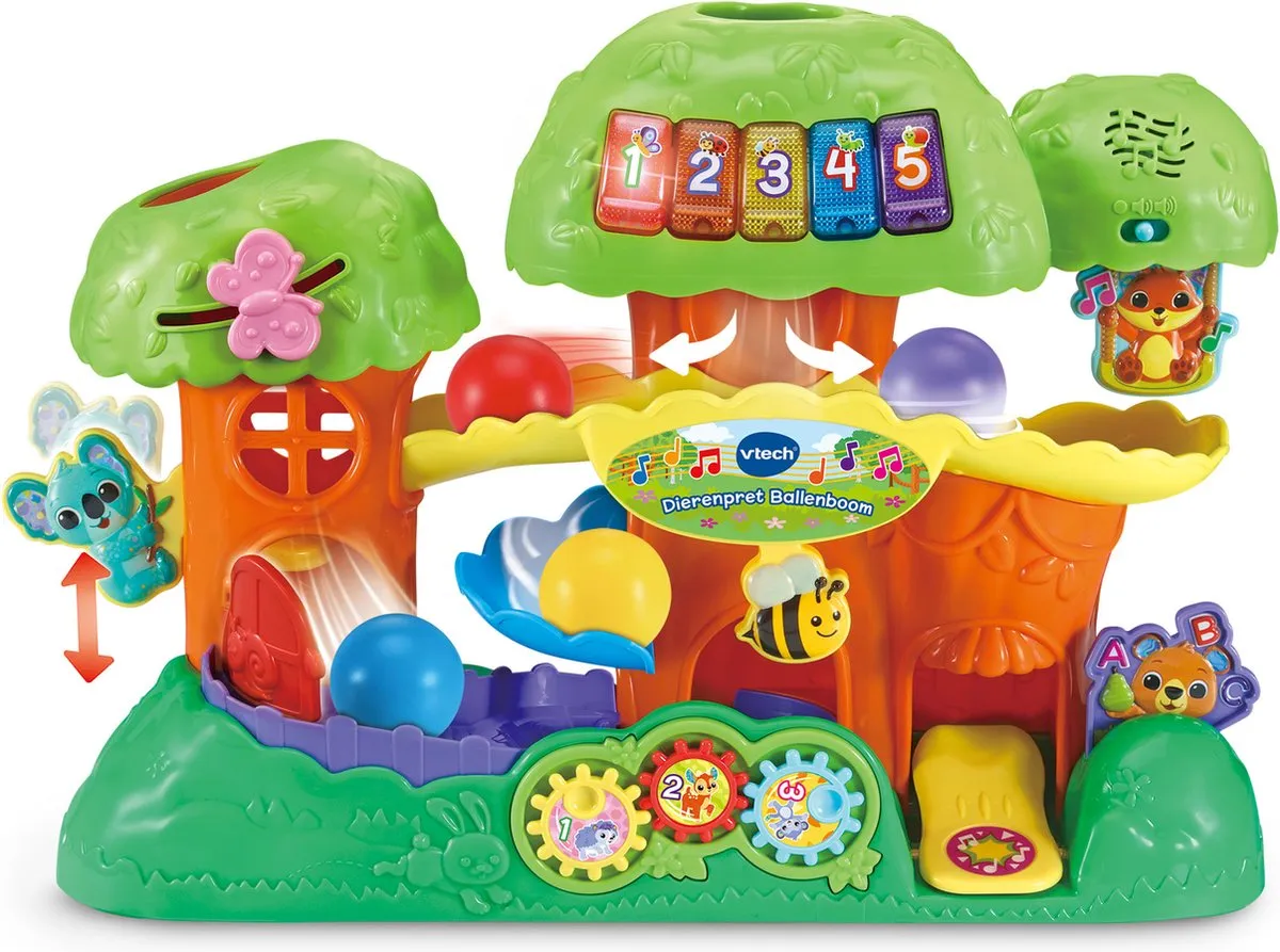 VTech Baby Dierenpret Ballenboom Activity-Center - Meerkleurig