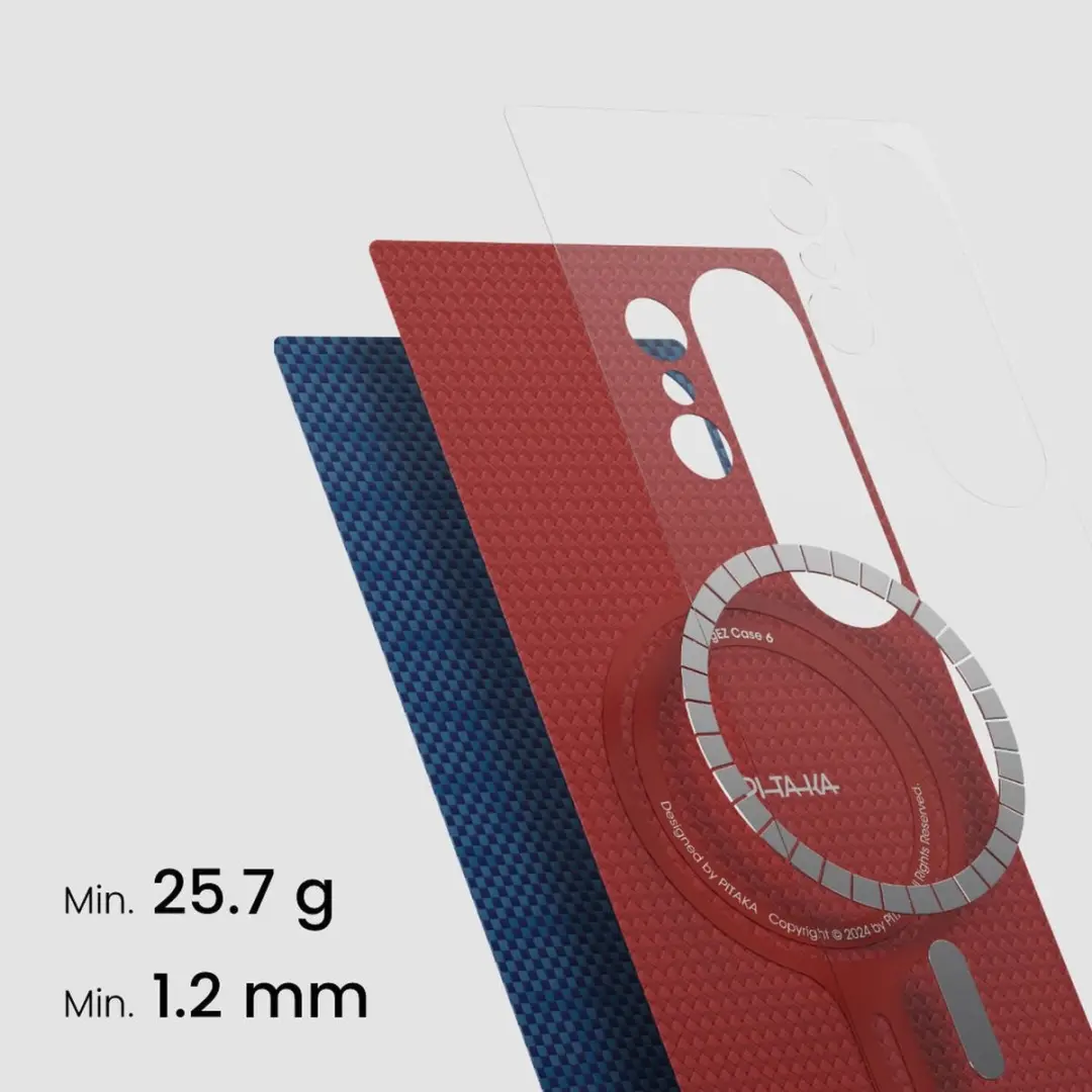 Pitaka Edge Case Samsung Galaxy S26 Ultra - 600D Aramidevezel - Horizon