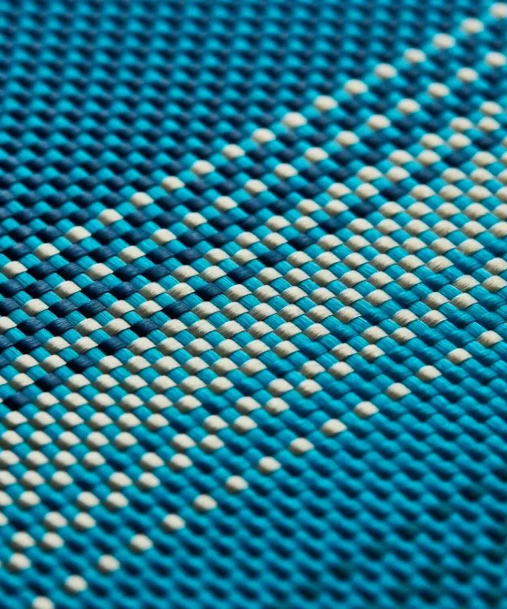 Pitaka MagEZ 4 Hoesje S24 Plus - Aramidevezels 600D - Blauw
