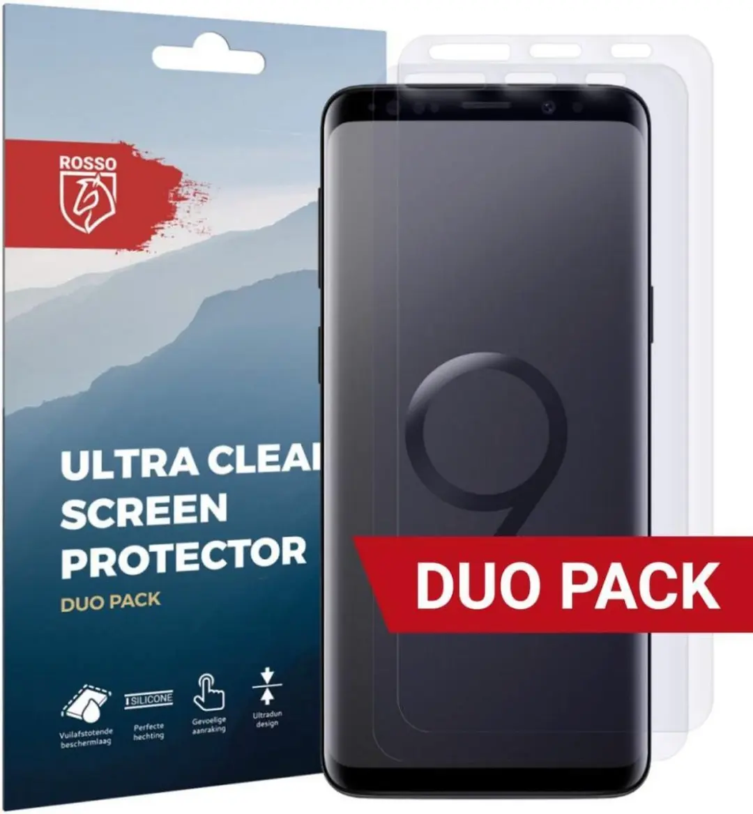 Rosso Screen Protector Ultra Clear 2 Stuks