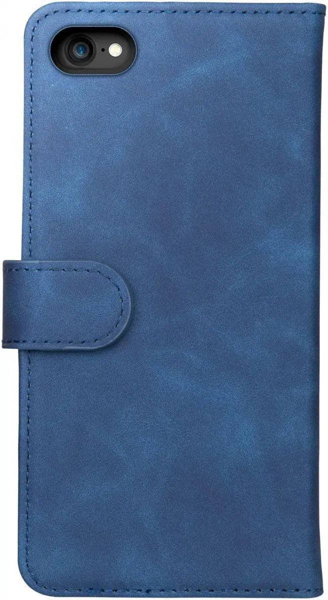 Rosso Element Book Case Wallet iPhone SE 2020/2022 - 3 Pasjes - Blauw