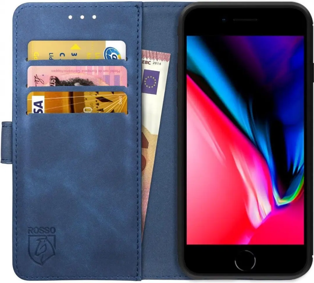 Rosso Element Book Case Wallet iPhone SE 2020/2022
