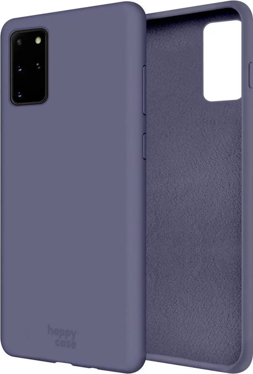 HappyCase Siliconen Hoesje Samsung Galaxy S20 Plus - Grijs