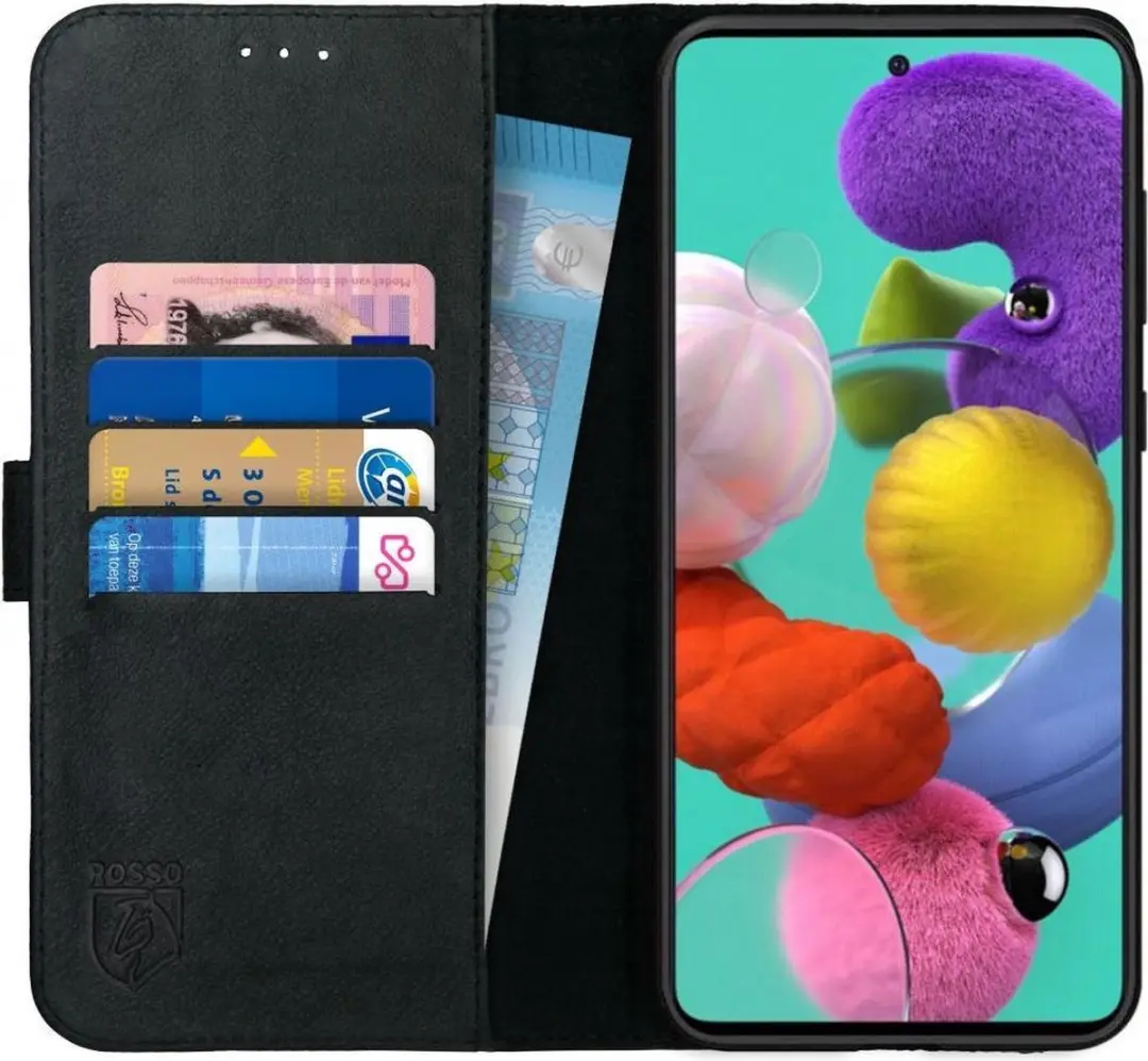 Rosso Deluxe Book Case Samsung Galaxy A71