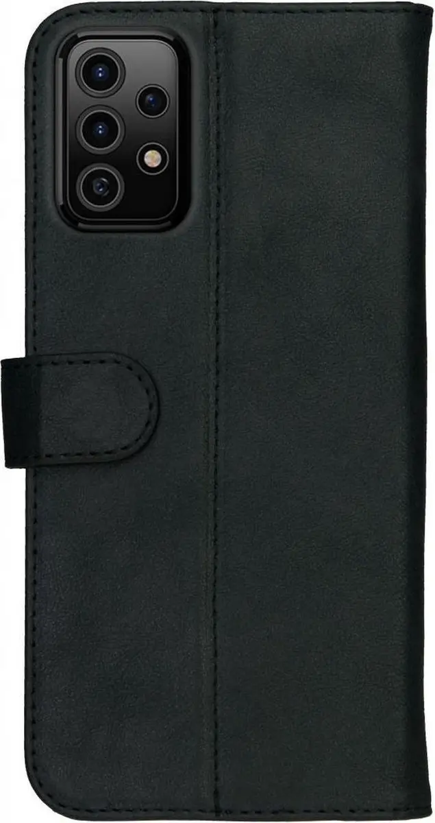 Rosso Deluxe Book Case Hoesje A52/A52S - 3 Pasjes - Zwart