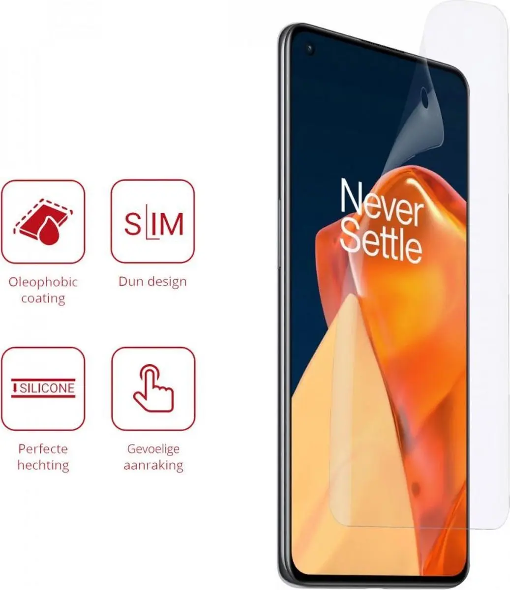 Rosso OnePlus 9 Ultra Clear Screenprotector - 2 Stuks