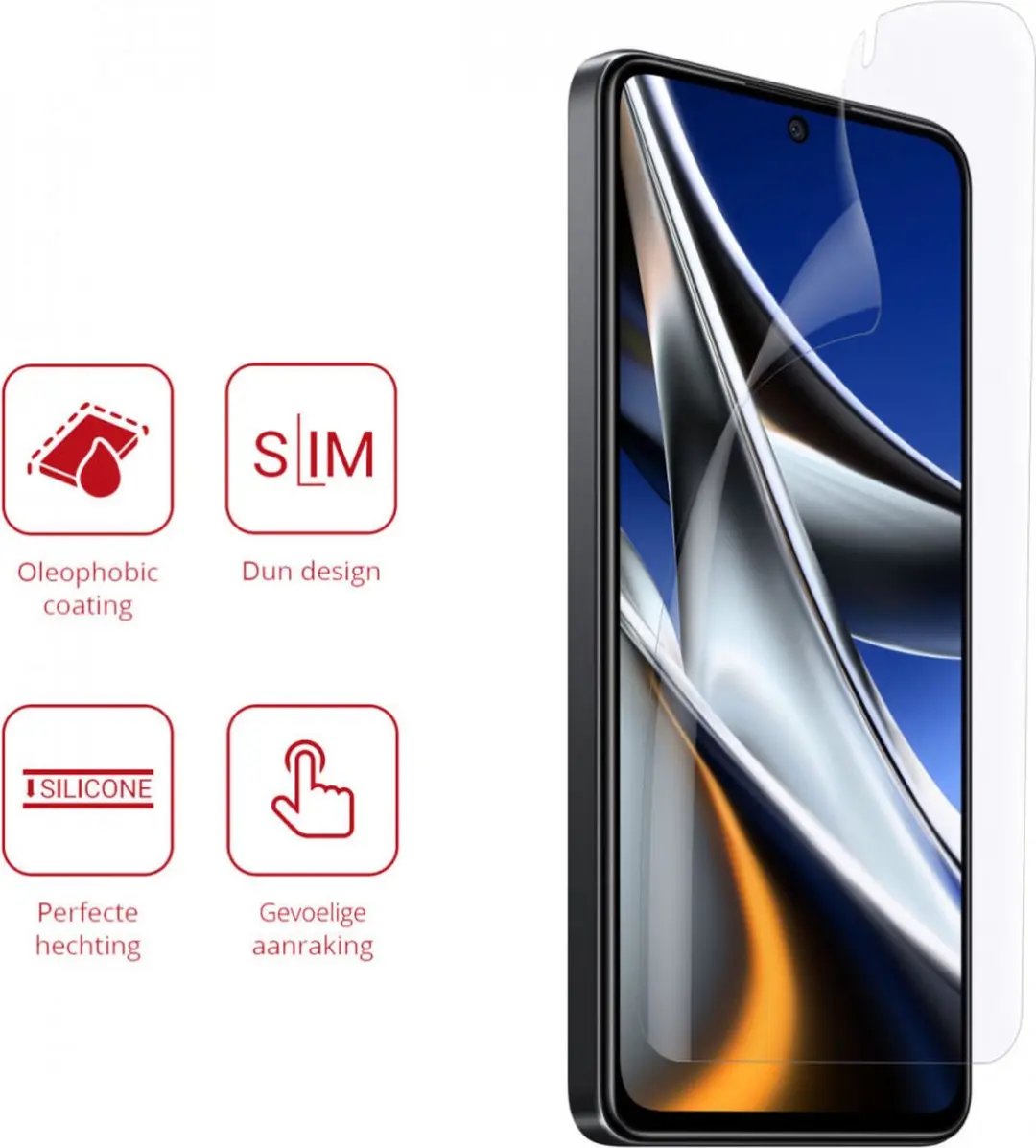 Rosso Ultra Clear Screen Protector 2 Stuks - Xiaomi Poco X4 Pro