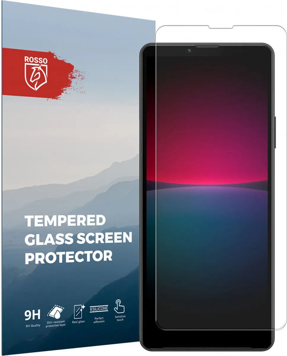 Rosso 9H Tempered Glass Screen Protector Sony Xperia 10 IV