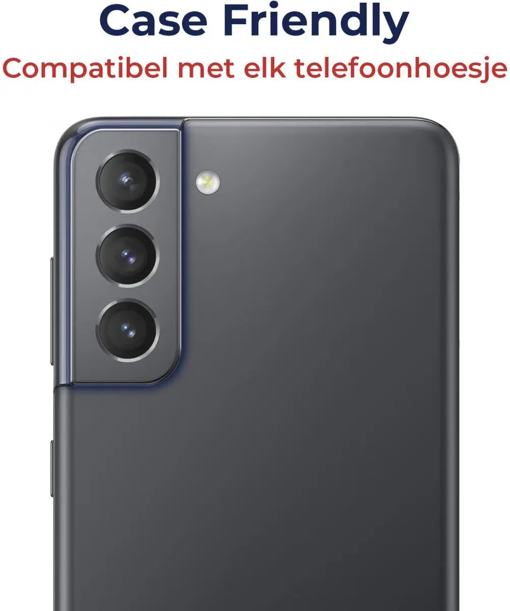 Rosso Camera Lens Protector Samsung Galaxy S21 - Glas - Transparant