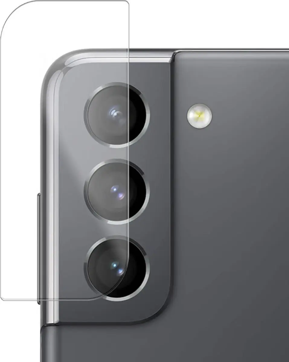 Rosso Camera Lens Protector Samsung Galaxy S21 - Glas - Transparant - afbeelding 6 van 6