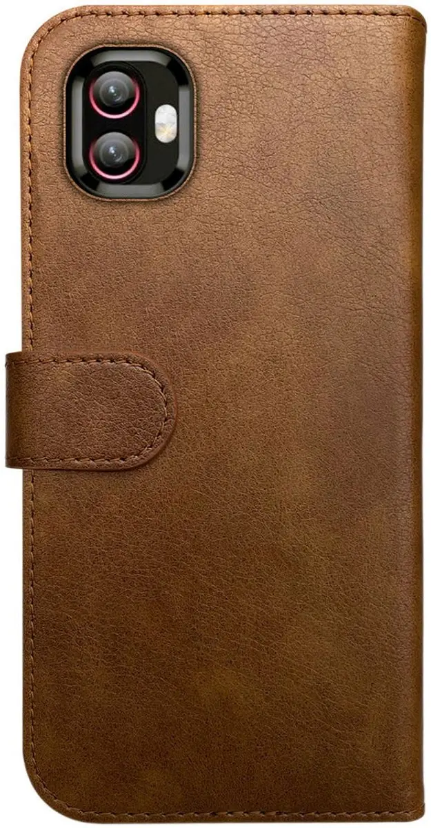 Rosso Element Book Case Wallet Samsung Galaxy Xcover 6 Pro - 3 Pasjes - Bruin