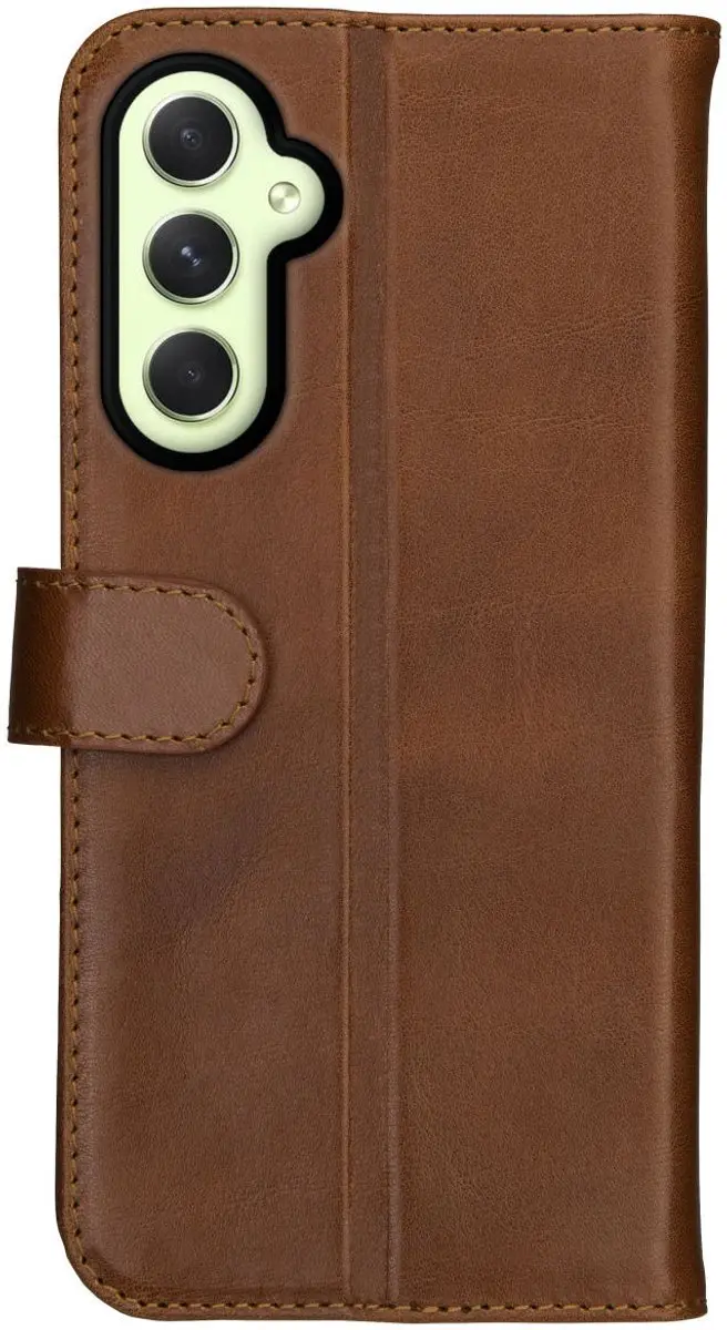 Rosso Deluxe Book Case Samsung Galaxy A54 - 3 Pasjes Bruin