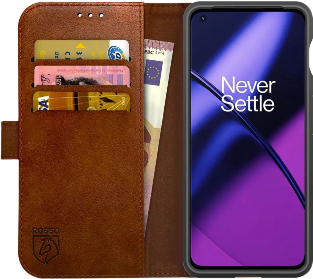 Rosso Element Book Case Wallet Hoesje Geschikt voor OnePlus 11