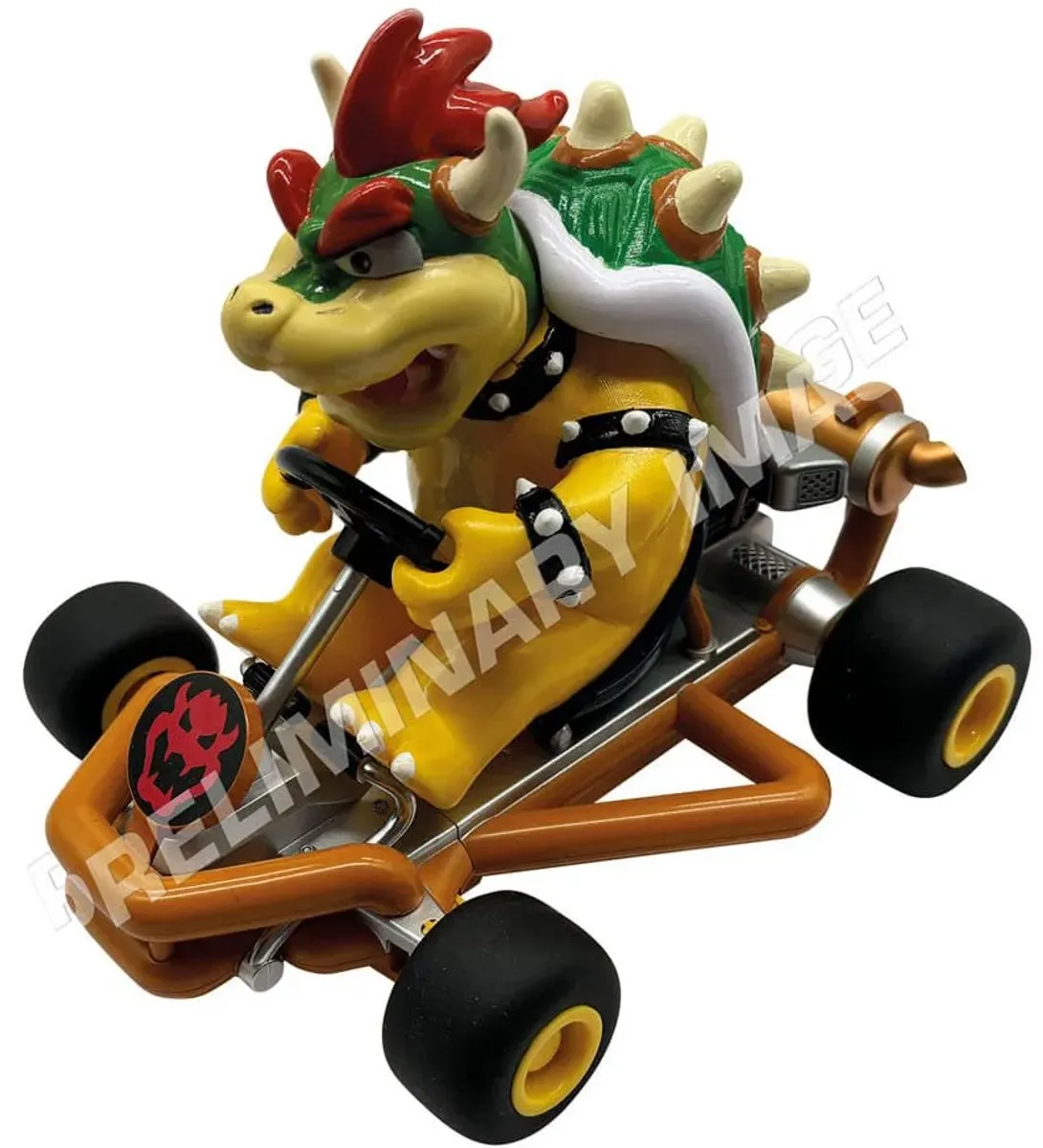 Carrera Mario Kart Pipe Kart Bowser RC Auto 1:18 - 21cm - 2,4GHz