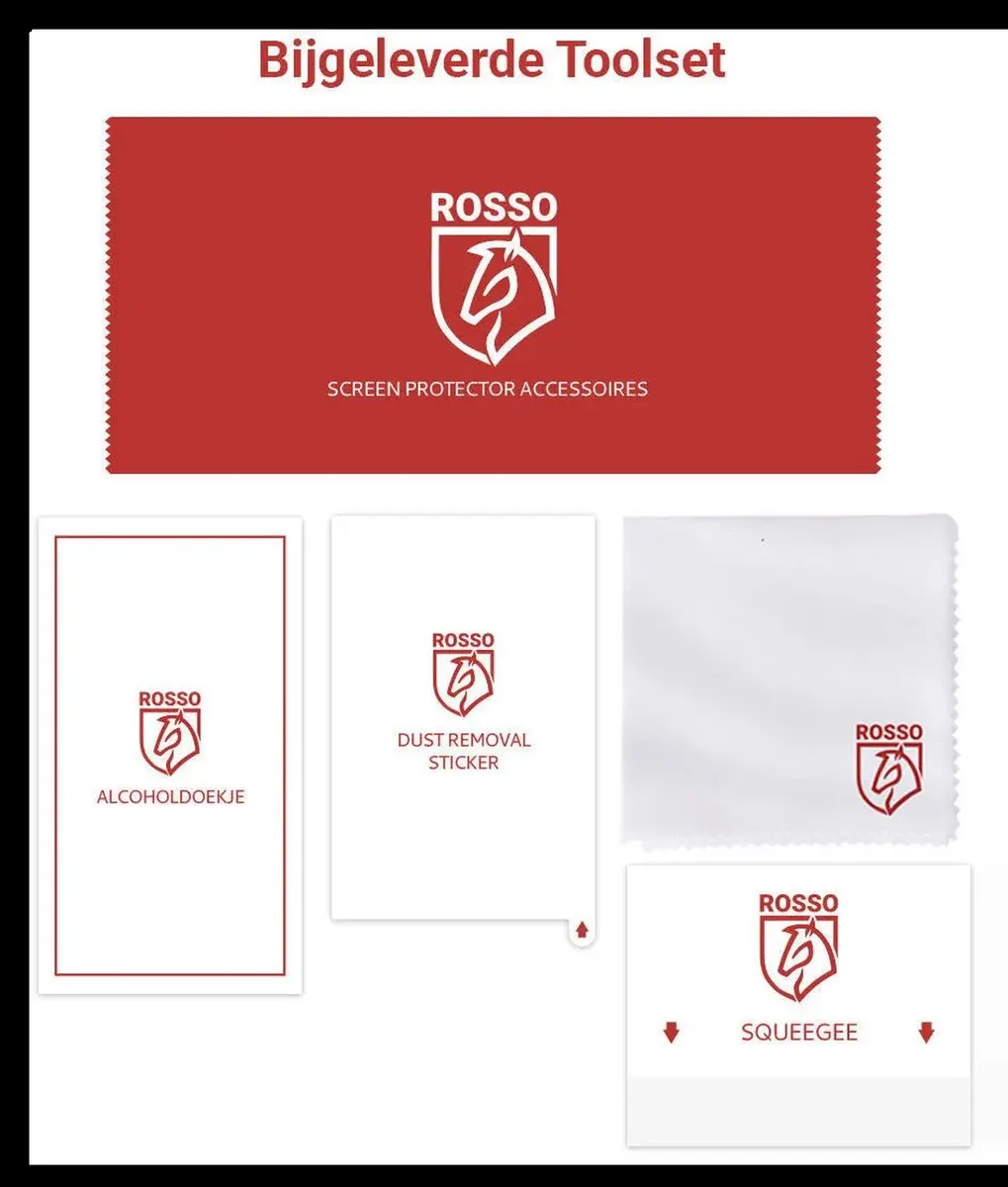 Rosso Privacy Screen Protector Motorola Moto G73 - 9H Glas